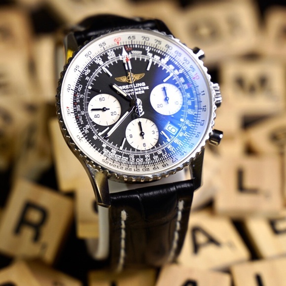 Breitling Navitimer Automatic Black dial Watch! - Picture 4 of 14